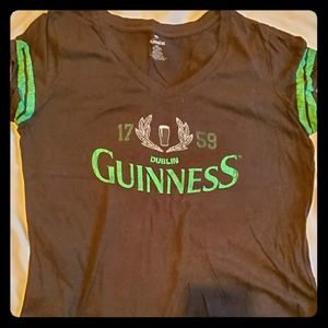 Large Guinness T Shirt Women's Large